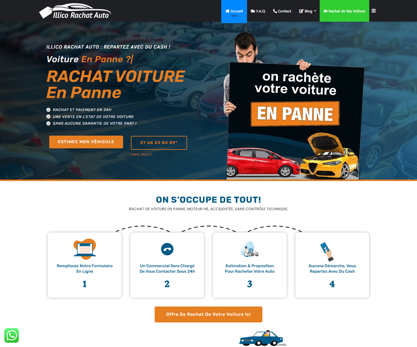 Projet ILLICO RACHAT AUTO